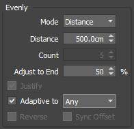 UI - The Evenly Options