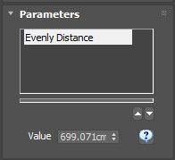 UI the Parameters rollout