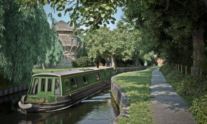 Forest Pack Beginner Course: Tree-Lined Canal