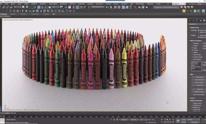 How to use Forest Colour outside Forest Pack