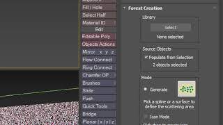 How to use the new creation modes in Forest Pack 7