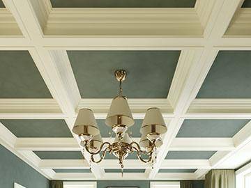 Creating a Procedural Coffered Ceiling with 3ds Max and RailClone