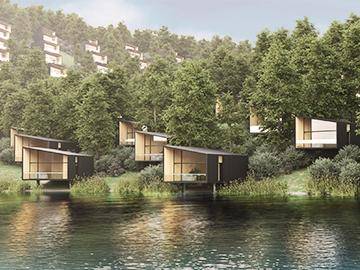 Align objects to face downhill with Forest Effects