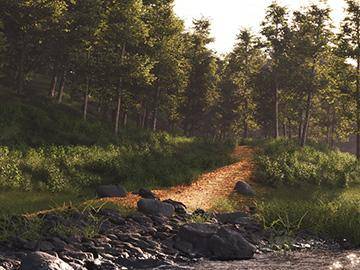 Get Started with Linked Areas in Forest Pack 8