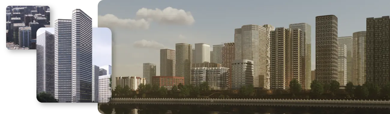 Perfect for day or night renders