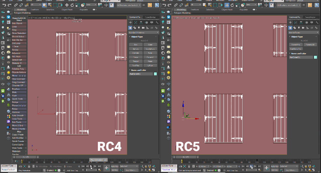 RailClone 5 - Clipping improvements