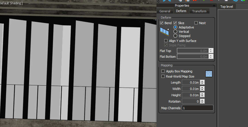 Vertical Deform Mode